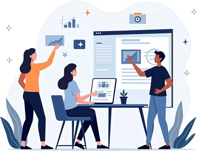 Wekex Technologies IT Solutions Illustration